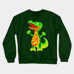 Funny Dinosaur Crewneck Sweatshirt